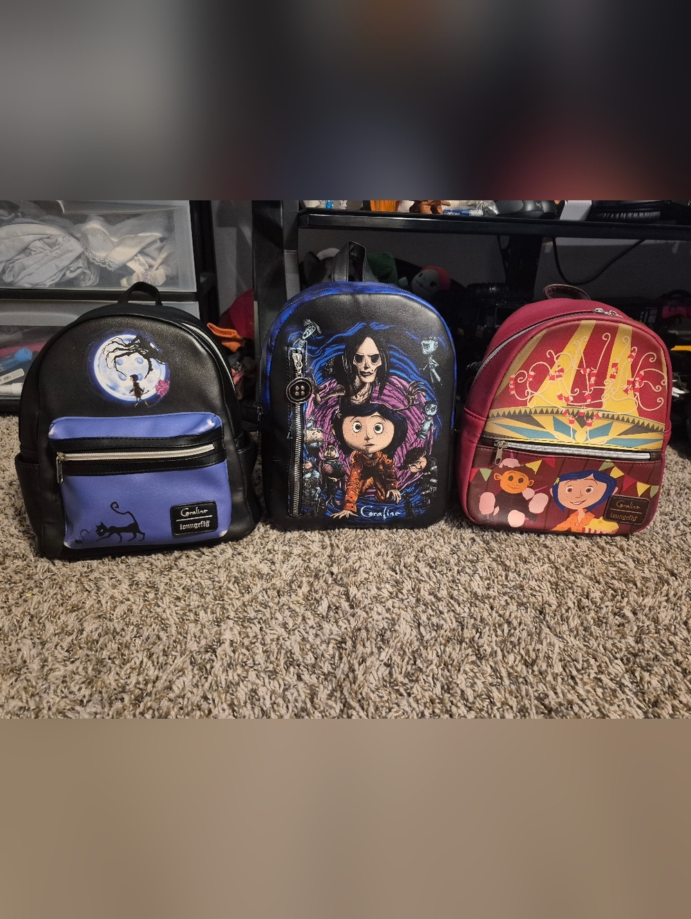 Loungefly coraline bundle